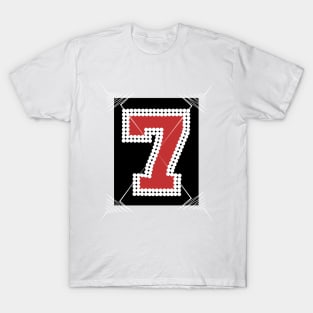 Camouflage 7 Red - An Edge Tribute T-Shirt